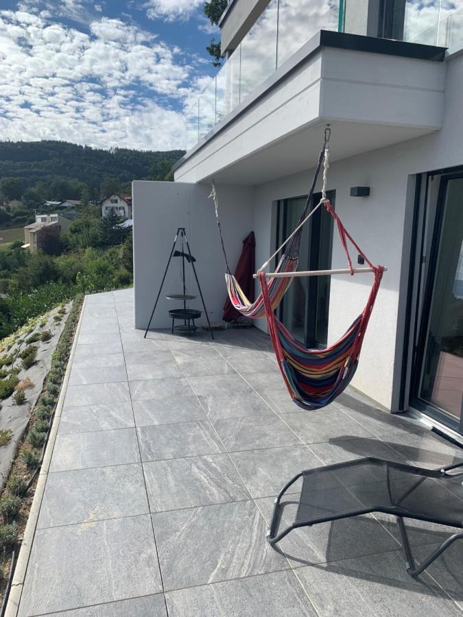 Appartement Moderne Avec Vue Panoramique A Jongny Proche De Montreux Kültér fotó