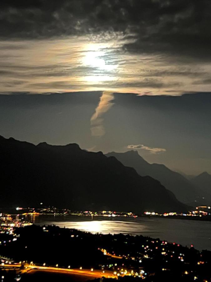 Appartement Moderne Avec Vue Panoramique A Jongny Proche De Montreux Kültér fotó
