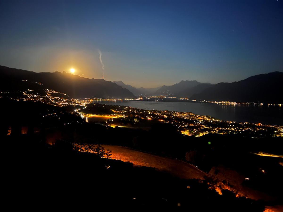 Appartement Moderne Avec Vue Panoramique A Jongny Proche De Montreux Kültér fotó