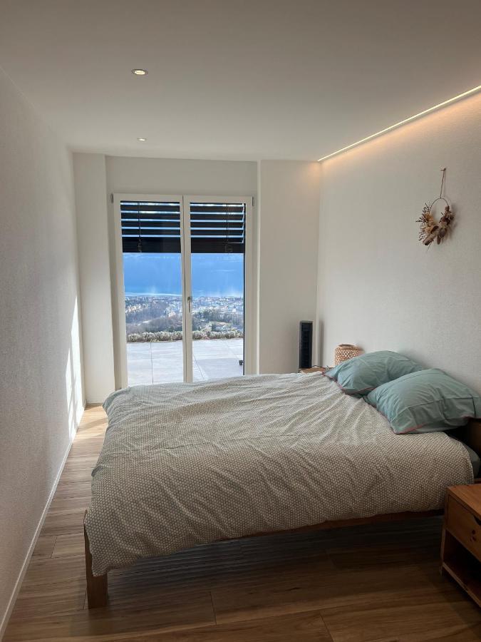 Appartement Moderne Avec Vue Panoramique A Jongny Proche De Montreux Kültér fotó